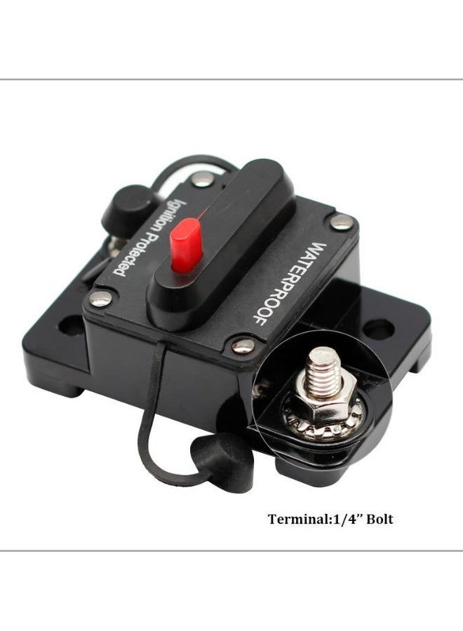 80A Fuse Circuit Breaker Manual Reset - Image 2