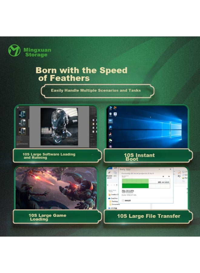 MAXSUN ماكسون 256 جيجابايت SSD محرك الحالة الصلبة واجهة SATA 3.0 520 ميجابايت/ثانية سلسلة يولينوي - Image 4