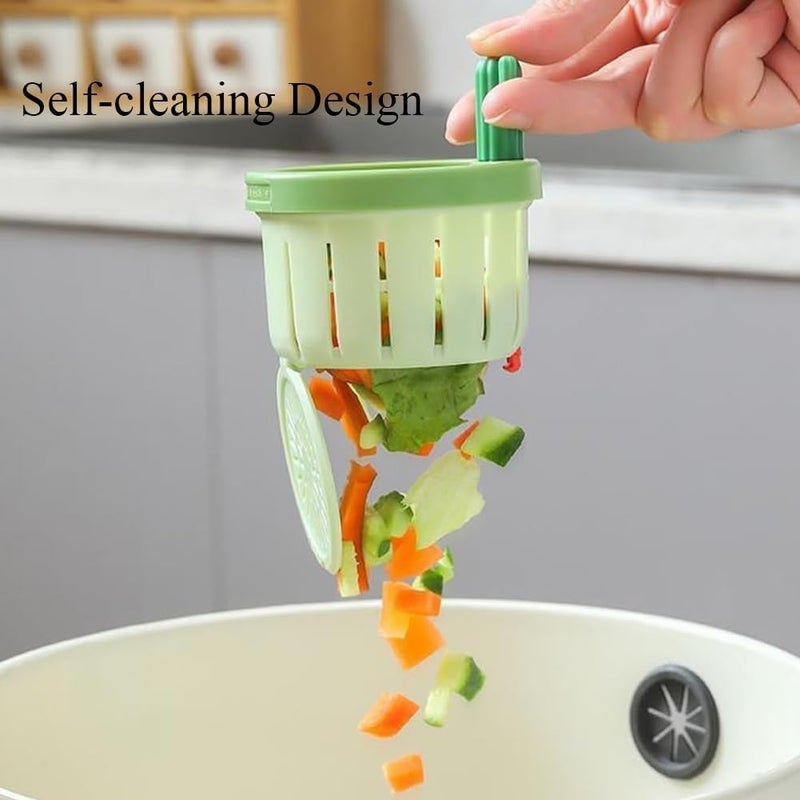 Ncry Cactus Kitchen Sink Drain Strainer - Automatic Dumping Basket & Kitchen Waste Collector | Multi-Functional Sink Draining Basket Filter | Easy Press Filter Net Lifting Basket (1 pic ) - Image 2