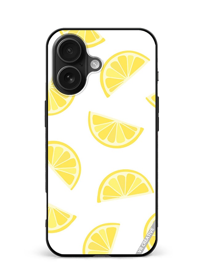 VR CREATIVE Protective Case Cover For Apple iPhone 16 Lemonie Design Multicolour