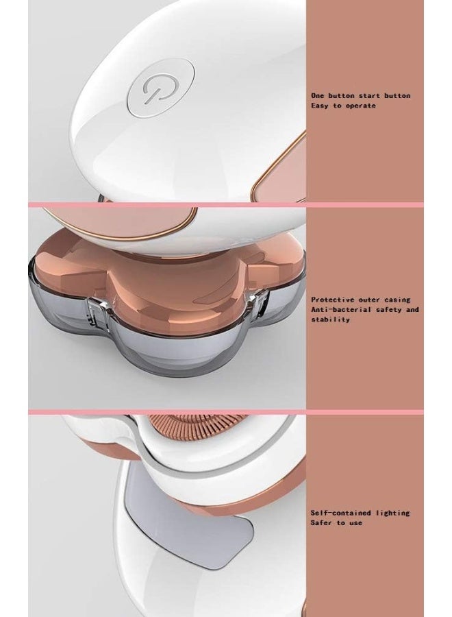 Hair Remover for Women – Finishing Touch Flawless Legs Hair Remover Bikini Area – Electric Razor – 18 k Plated Blades – USB Rechargeable – Ergonomic Design & Silent Functioning - Image 3