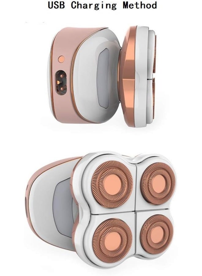 Hair Remover for Women – Finishing Touch Flawless Legs Hair Remover Bikini Area – Electric Razor – 18 k Plated Blades – USB Rechargeable – Ergonomic Design & Silent Functioning - Image 4