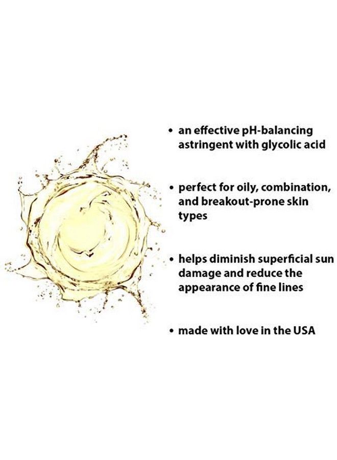 Raya Calendula Astringent With Aha 6 Oz (G206) | Glycolic Facial Toner For Combo And Partially Oily Skin Prone To Breakouts | Helps Normalize Ph And Fight Bacteria | Made With Alpha Hydroxy Acids - Image 4