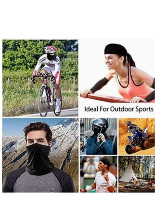 3-Pieces Neck Gaiter Mask for Men Women Bandana Face Cover Scarf Cycling Outdoors Sports Soft Elasticity Quick-dry with Cooling Ice Silk Arm Sleeves Summer UV Sun Protection - pzsku/Z39352333FB57AD8313EDZ/45/_/1724406508/1f143a1c-7d64-4c04-9c06-739bddc43eda