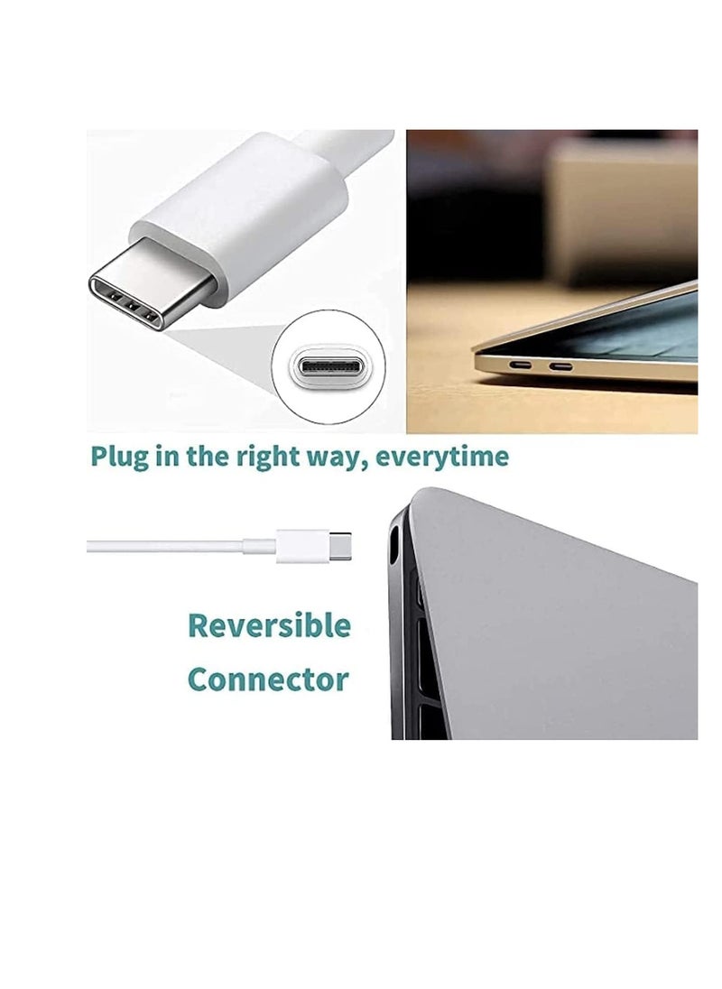 ماركة غير محددة محول USB-C بقدرة 96 وات مع جهاز MacBook Pro 16/15/14/13 بوصة لجهاز MacBook Air MacBook 12 بوصة متضمن USB C إلى C  - Image 2