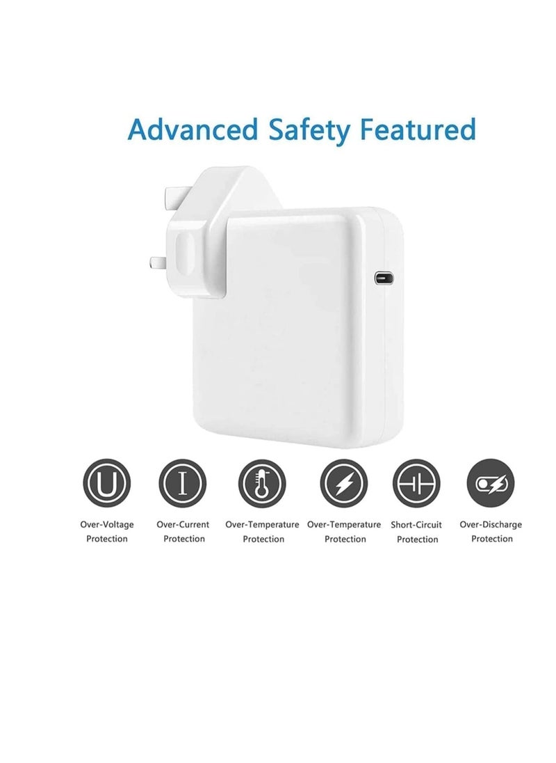 ماركة غير محددة محول USB-C بقدرة 96 وات مع جهاز MacBook Pro 16/15/14/13 بوصة لجهاز MacBook Air MacBook 12 بوصة متضمن USB C إلى C  - Image 3