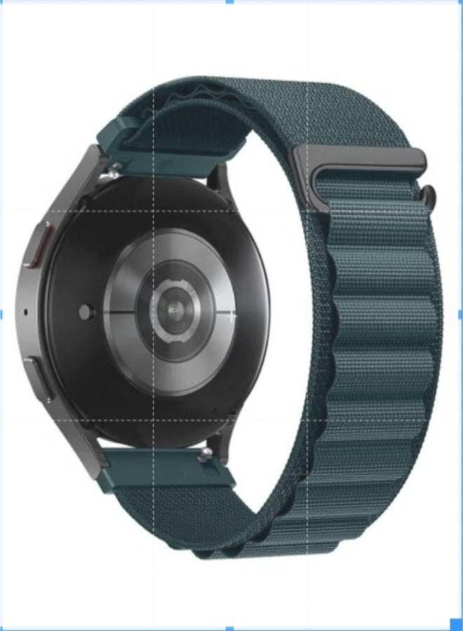 Anmi أشرطة ساعة 20 مم متوافقة مع ساعة Samsung Galaxy Watch 6 الكلاسيكية 47 مم 43 مم Galaxy Watch 6/5/4 40 مم 44 مم/Galaxy Watch 5 Pro Sport Nylon Strap Amazfit GTS 4 حزام سريع الفك