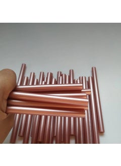 Profisher Sealing Wax Stick Hot Glue 7mm x 20CM 6 Pack Metallic Rose Gold  - Image 2