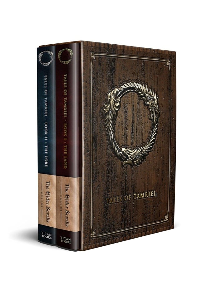 Titan Books The Elder Scrolls Online - Volumes I & II: The Land & The Lore (Box Set): Tales of Tamriel 