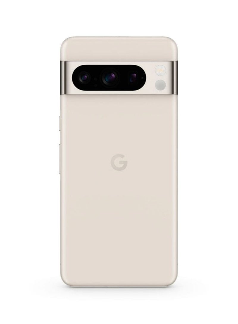 جوجل هاتف Pixel 8 Pro بورسلين، ذاكرة وصول عشوائي 12 جيجابايت، 128 جيجابايت، 5G - الإصدار العالمي - Image 2