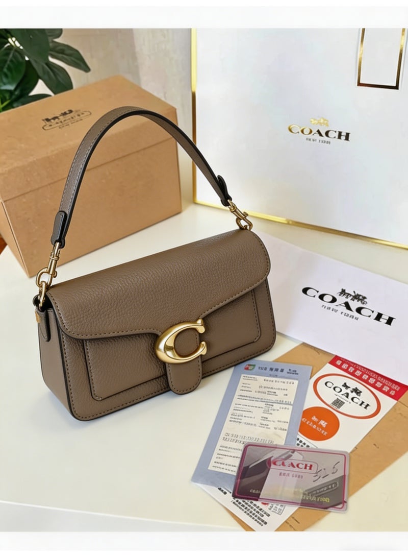 coachoutlet Coach women's shoulder bag, suitable for fashionable daily use, can be used as a handbag, clutch, or crossbody bag - Image 1