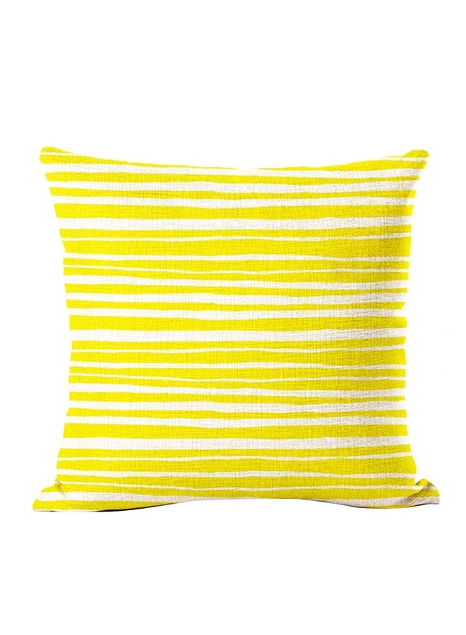 NIBEMINENT Decorative Cushion Cover Yellow 45x45cm