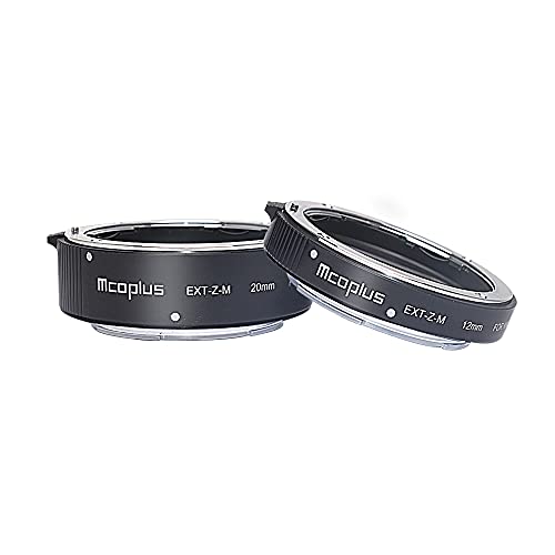 mcoplus EXT-Z-M 12mm+20mm Metal Auto Focus Macro Extension Tube Adapter Ring Set for Nikon Z Mount Z5 Z6 Z6II Z7 Z7II Z50 Z62 Z72 Cameras, for Macro Photography - Image 5