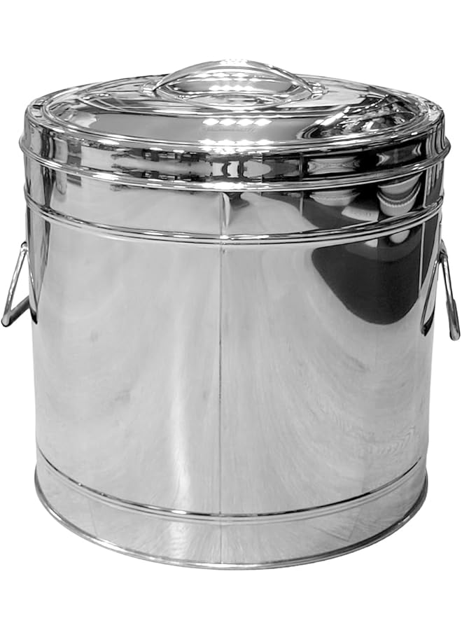VINOD Insulated Food Storage Containers 20 Ltr, Silver, Tuc020, Thermal Serving Bowl, Keeps Food Hot & Cold For Long Hours. - Image 1