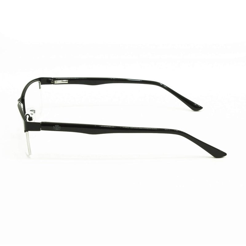 RedEx نظارات ريدكس الأنيقة خفيفة الوزن بتصميم مستطيل ونصف إطار للرجال والنساء - Image 4