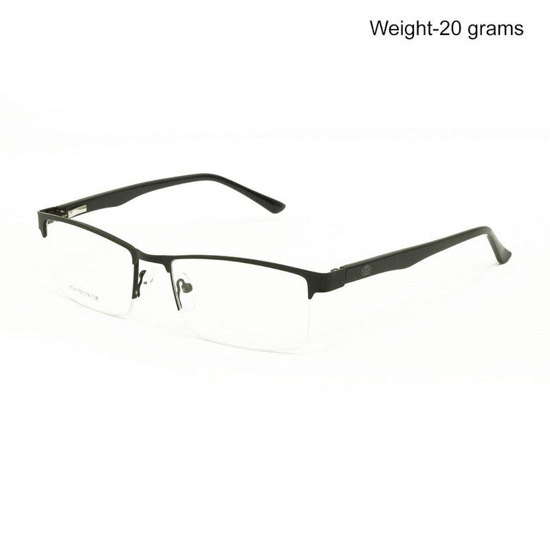 RedEx نظارات ريدكس الأنيقة خفيفة الوزن بتصميم مستطيل ونصف إطار للرجال والنساء - Image 5