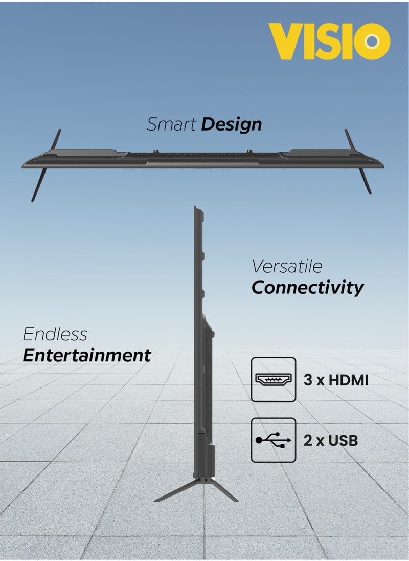 VISIO 70-Inch Frameless 4K Powered by WebOS TV with Built-in Satellite Receiver -  Magic Remote