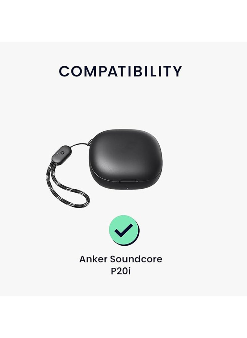 Case for Soundcore P20i/Anker R50i Case Cover, Protective Skin Compitable with Anker P20i/Anker R50i Wireless Earbuds (Green) - Image 2