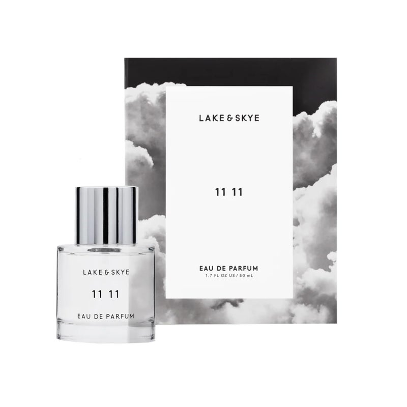 Lake & Skye 11 11 Eau de Parfum Spray, Long Lasting Fragrance, 1.7 fl oz (50 ml) - Skin Musk, Clean, Vegan, Paraben-Free, Cruelty-Free - Image 1