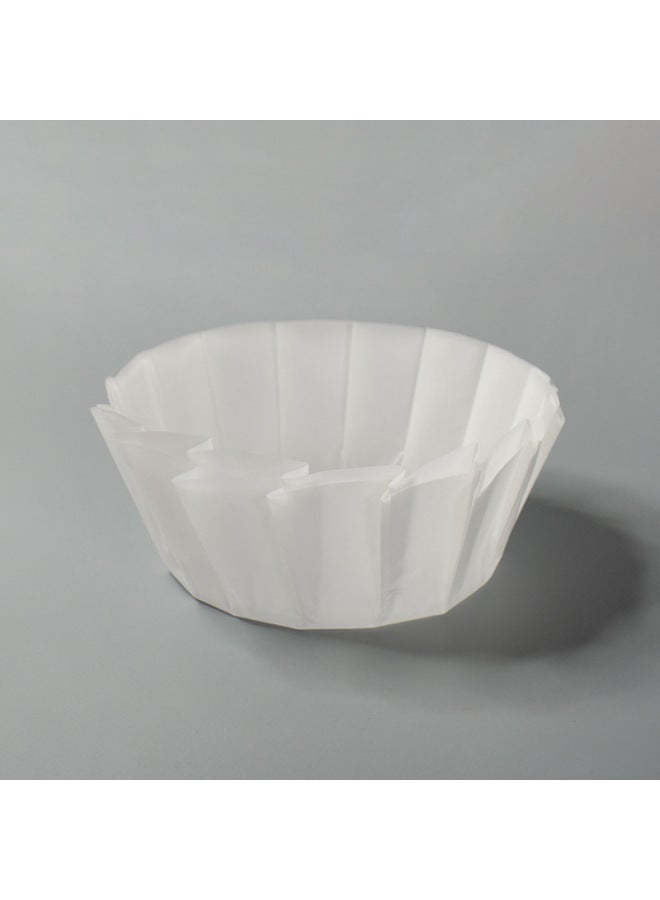 3-inch 4-inch 6-inch Basque Cheese Cake Demoulding Paper Folding-free Paper Holder Qi Feng Edge Paper Basque Oil Paper-Color:100 Sheets/piece (blister Box)-Specifications:White 4 Inches (95 * 45mm)