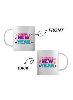 PRINTSHOP4ME Happy New Year Design Printed With New Year Theme Ceramic Coffee Mug Suitable Gift For Family/Friends And Special Person  - Image 3