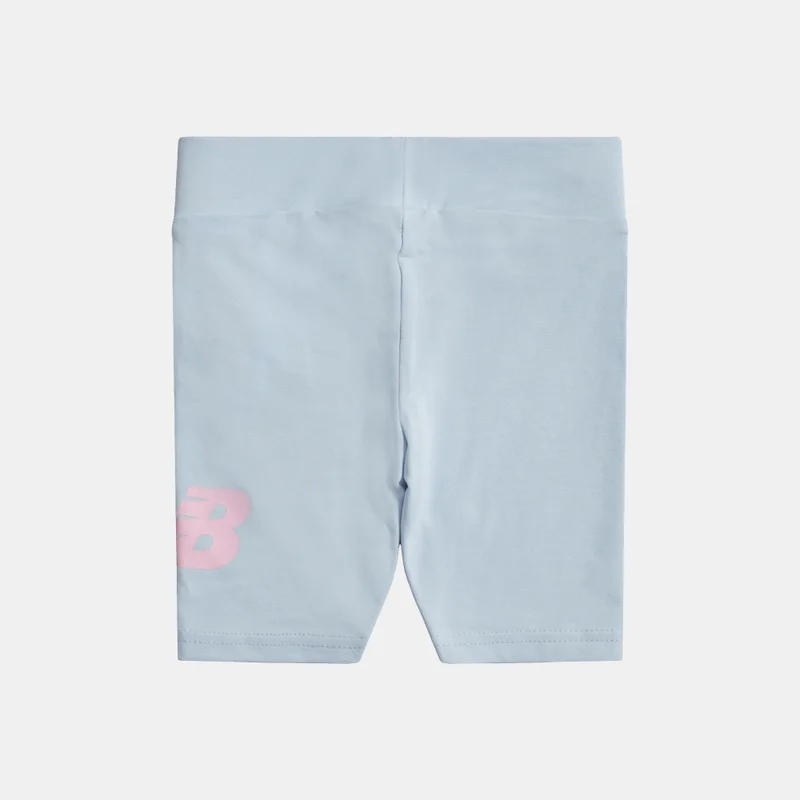 New Balance Kids' Stacked Logo Cycle Shorts