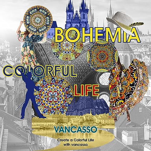 vancasso Salad Plates Set of 6-8.5 Inch Ceramic Dessert Plate, Small Dinner Plate Set, Microwave, Oven and Dishwasher Safe, Colorful Bohemian Style Dishes for Kitchen - Image 5