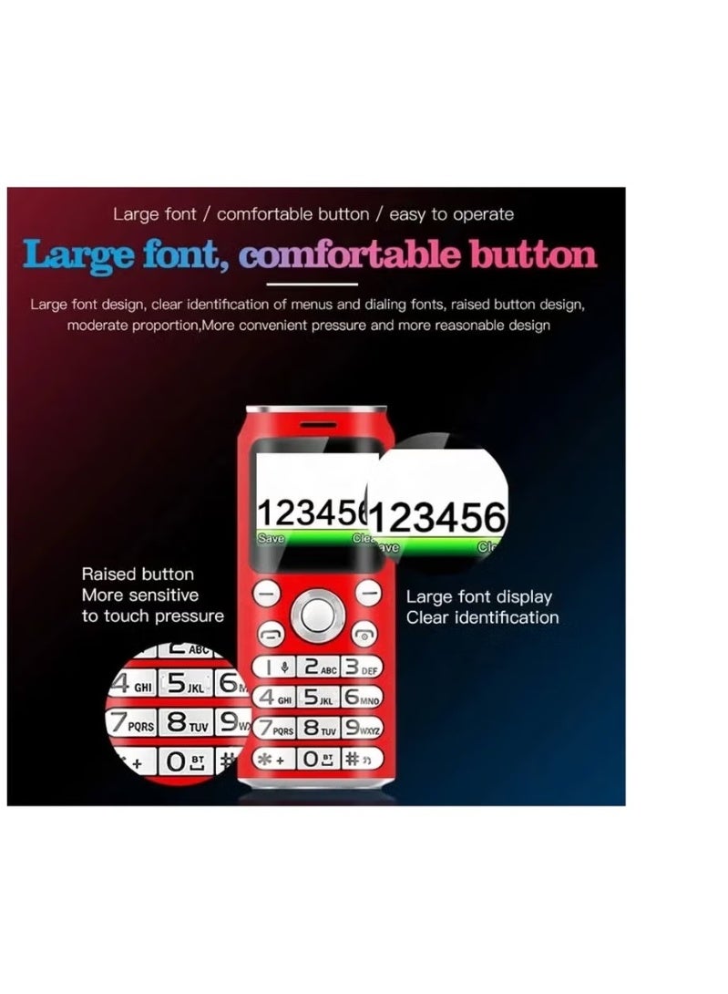 Hope Ultra-Mini Pocket Phone – Dual SIM 1.0" Cute Dialer Mobile for Travel & Backup Use - Image 4