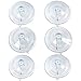 BEADNOVA Suction Cup Hooks 2.5 Inches Suction Cups with Hooks Suction Cup Hook for Window Glass Wall (6 Packs) - Image 2
