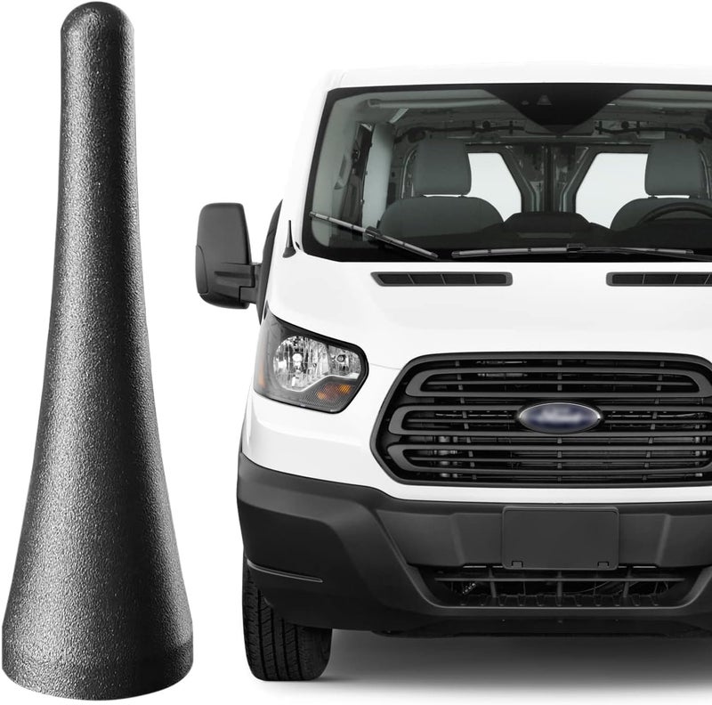 RooFox 3.8 Inch Aluminum Antenna for Ford Transit (2013-2025), Antenna Replacement for Ford Transit 150 250 (2013-2025) - Image 1