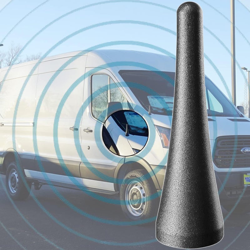 RooFox 3.8 Inch Aluminum Antenna for Ford Transit (2013-2025), Antenna Replacement for Ford Transit 150 250 (2013-2025) - Image 4