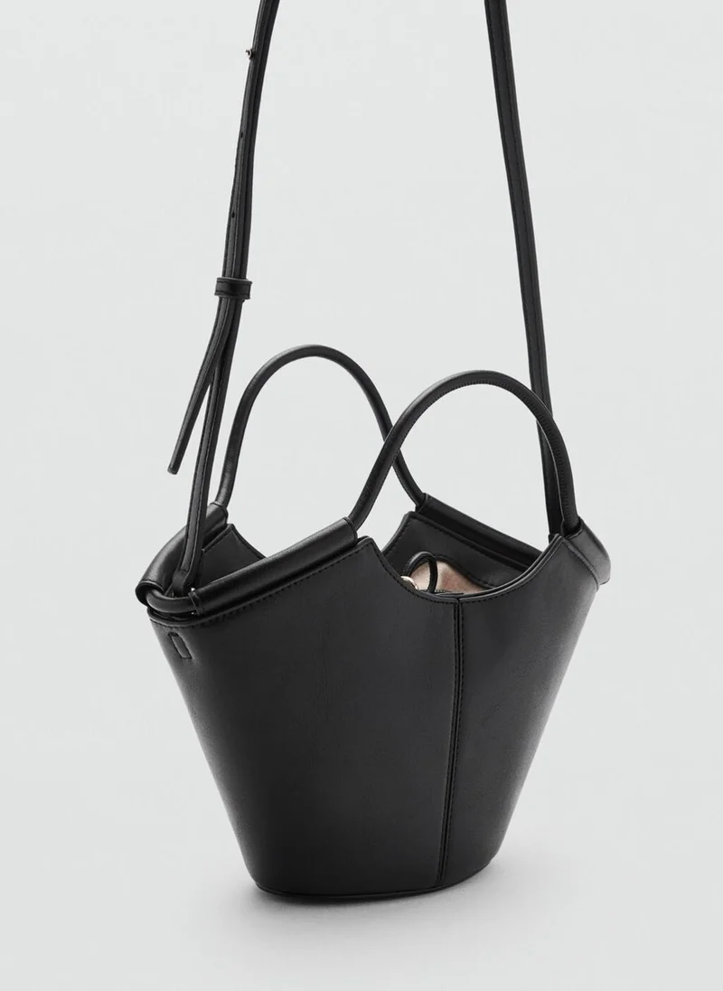 مانجو Mini Shopper-Style Shoulder Bag