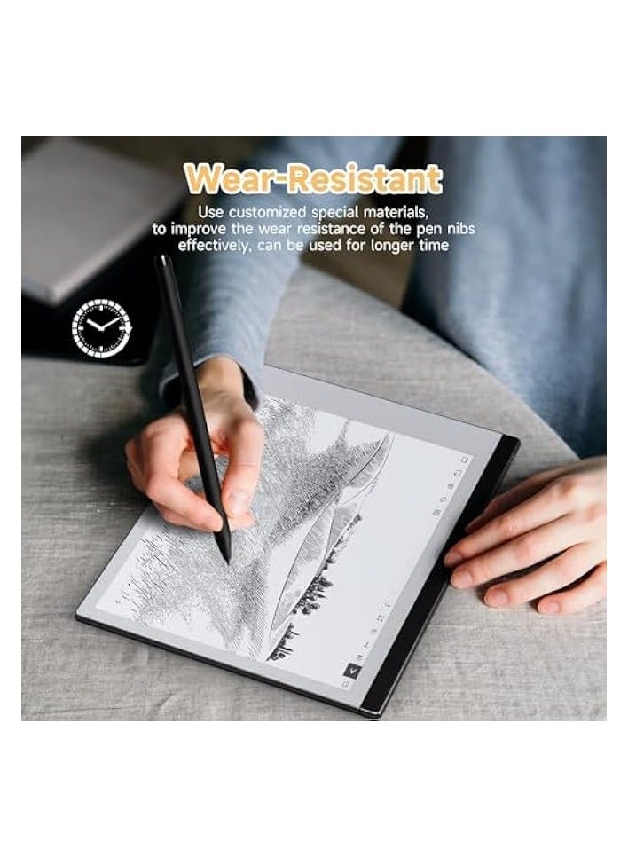 بروماس (5 عبوات) رؤوس بديلة لأقلام التحديد لأقلام رائعة 2 - حساسية الضغط ودعم الكتابة بالإمالة، مع أداة إزالة السن، طرفان رائعان للقلم (القلم غير متضمن) - Image 2