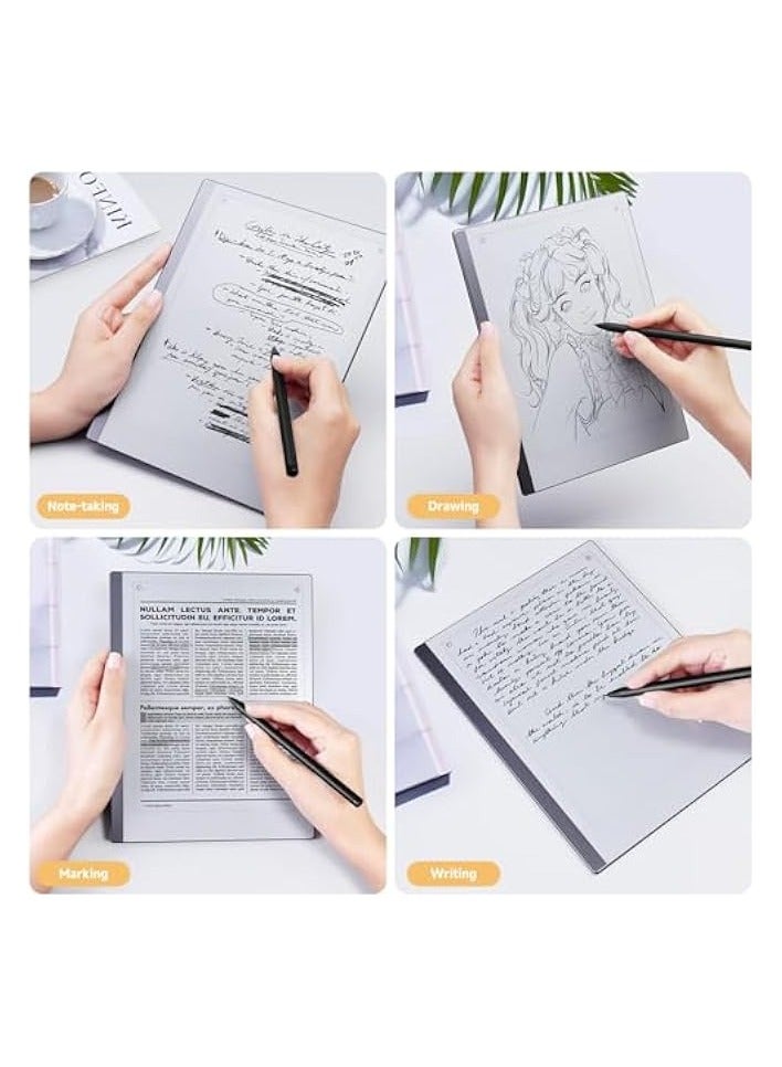 بروماس (5 عبوات) رؤوس بديلة لأقلام التحديد لأقلام رائعة 2 - حساسية الضغط ودعم الكتابة بالإمالة، مع أداة إزالة السن، طرفان رائعان للقلم (القلم غير متضمن) - Image 4