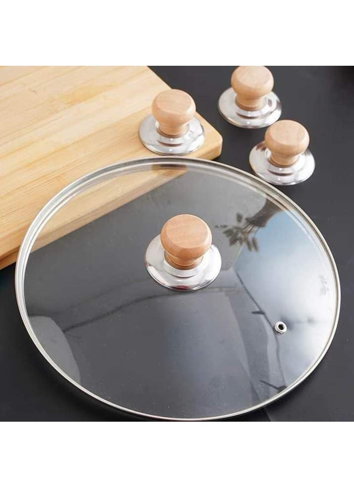 6-Pieces Wooden Pot Lid Handle - Easy Installation & Beautiful Design  - Image 5