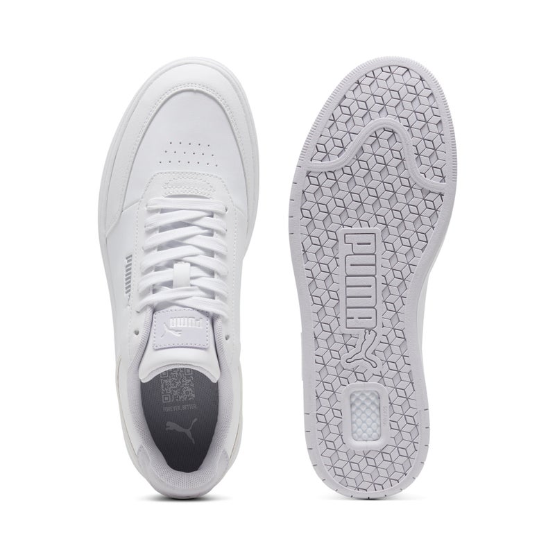 PUMA Canasta Unisex White Lilac Sneakers - Image 4