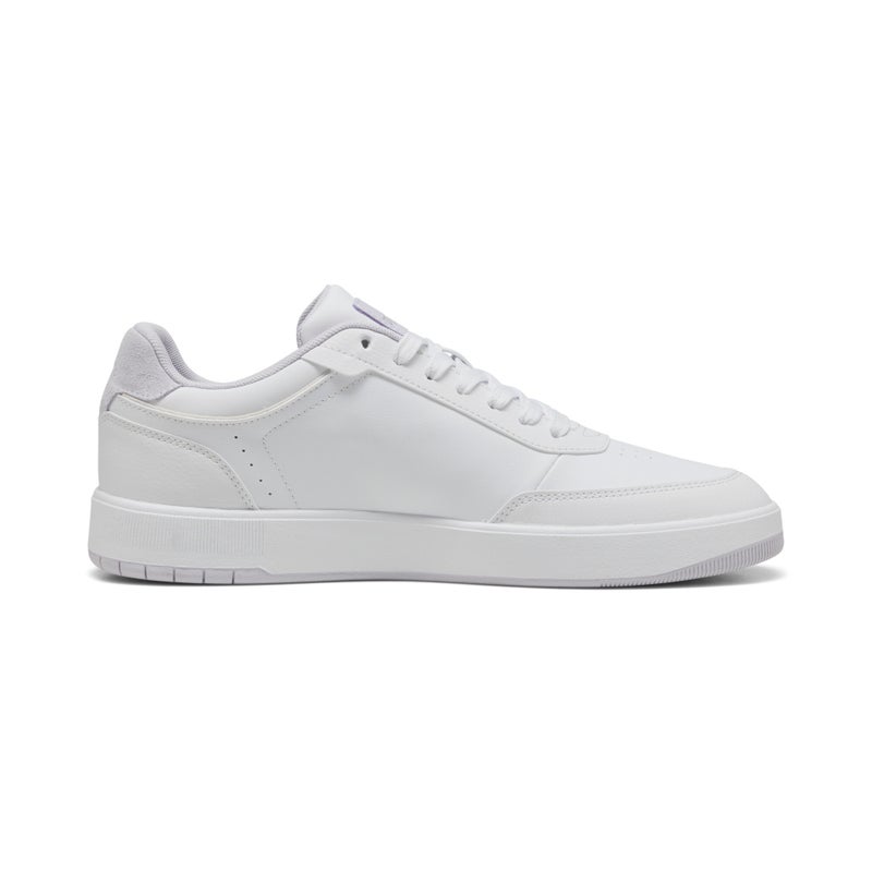 PUMA Canasta Unisex White Lilac Sneakers - Image 5