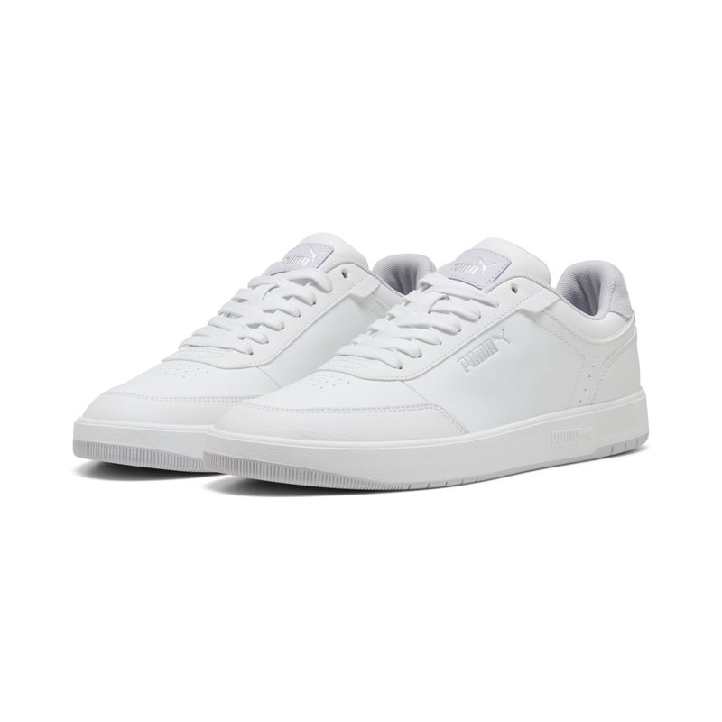 PUMA Canasta Unisex White Lilac Sneakers - Image 2