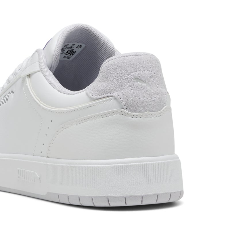 PUMA Canasta Unisex White Lilac Sneakers - Image 3