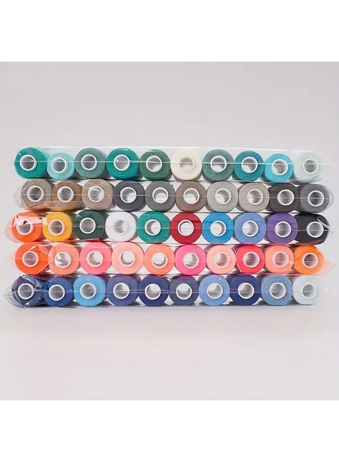 402 Sewing Thread 100 Colors Polyester 400 Yards Home Hand Sewing Machine - Image 2