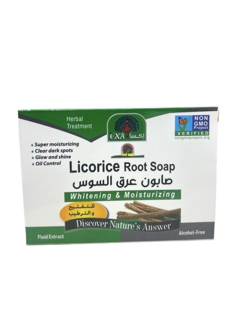 Licorice Root Soap whitening . Moisturizing 100 gram - 3 pieces - pzsku/Z3936DEA5039E98E25499Z/45/_/1740182000/da4a97a8-deca-47a9-a38f-c33a71882f9e