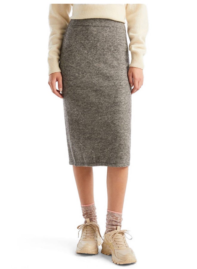 Benetton PENCIL SKIRT IN RECYCLED THREAD  - Image 2
