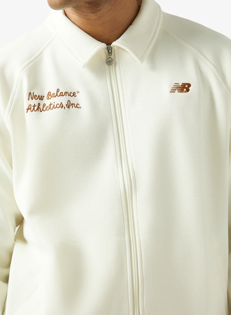 New Balance ANGORA (AGA) Legacy Pique Jacket for Men | Best Price UAE