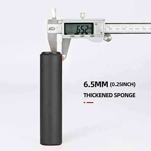 ROCKBROS Bike Handle Grips Foam Comfortable Shock Absorption Bike Handlebar Grips Suit for BMX, Mountain, MTB, Beach Cruiser, Scooter - Image 2