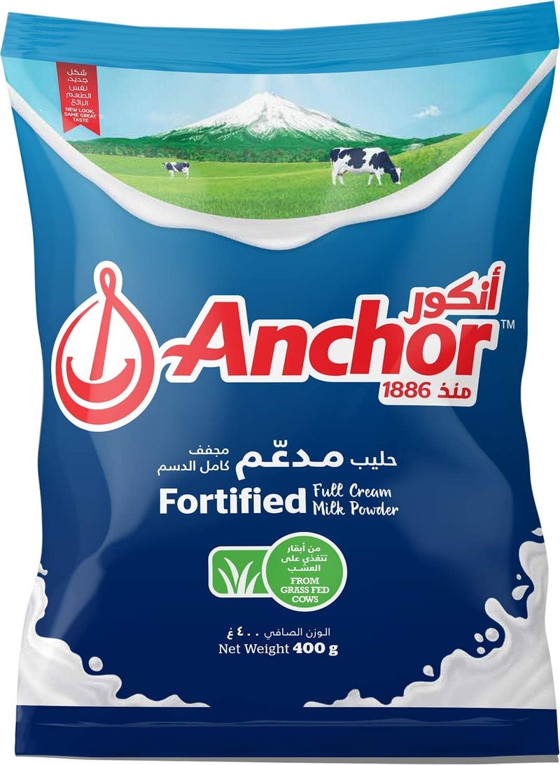 Anchor Fortified Full Cream Milk Powder 400g - Image 1