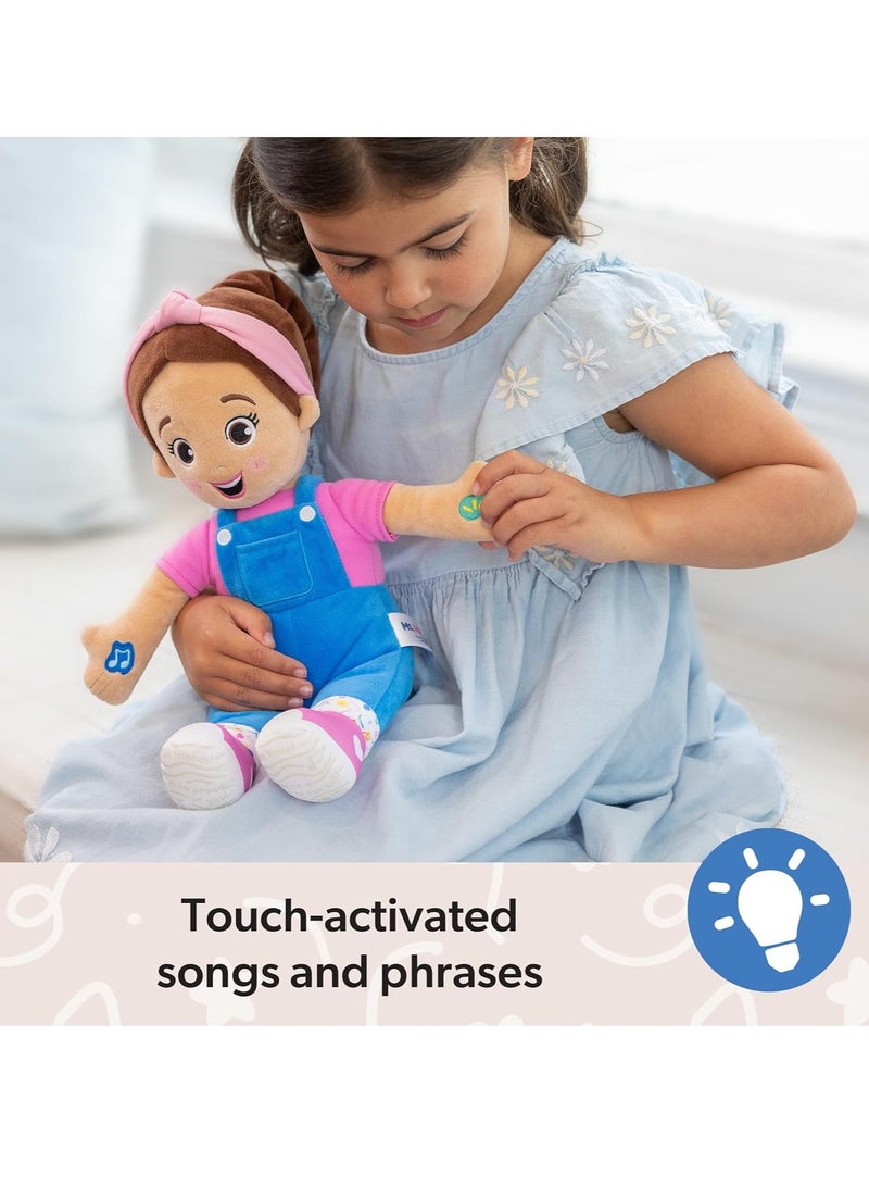 general Speak & Sing dolls, 30cm tall interactive toys containing 4 songs and over 16 phrases, are suitable for boys and girls aged 6 months to 3 years and above. - Image 4