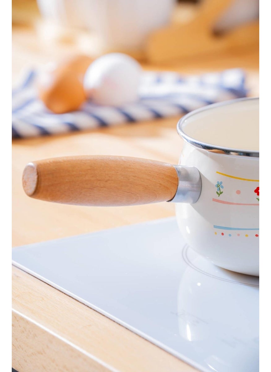 Acar - Made With Love Enamel Milk Jug / Sauce Jug - 14 cm - Image 1