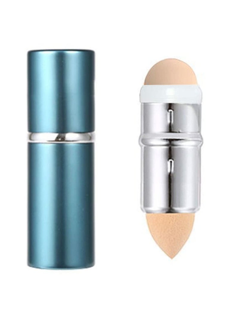 KASTWAVE Volcanic Oil Absorbing Roller, Reusable Facial Skincare Tool Clean Dual-purpose Makeup Egg Detachable Oil Control Ball with Makeup Sponge to Remove Excess Shine, Makeup Naturally  - Image 1