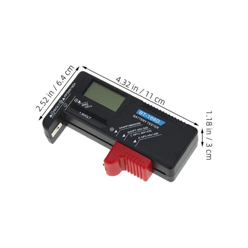 9V Portable Digital Battery Tester LCD Display Accurate Capacity Indicator for Home Office Travel - Image 3