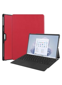 Generic Compatible with Microsoft Surface Pro 11 (2024) 13 inch Case,PU Leather Flip Stand Hard PC Back Cover for Funda Surface Pro 11 Tablet Case  - Image 1